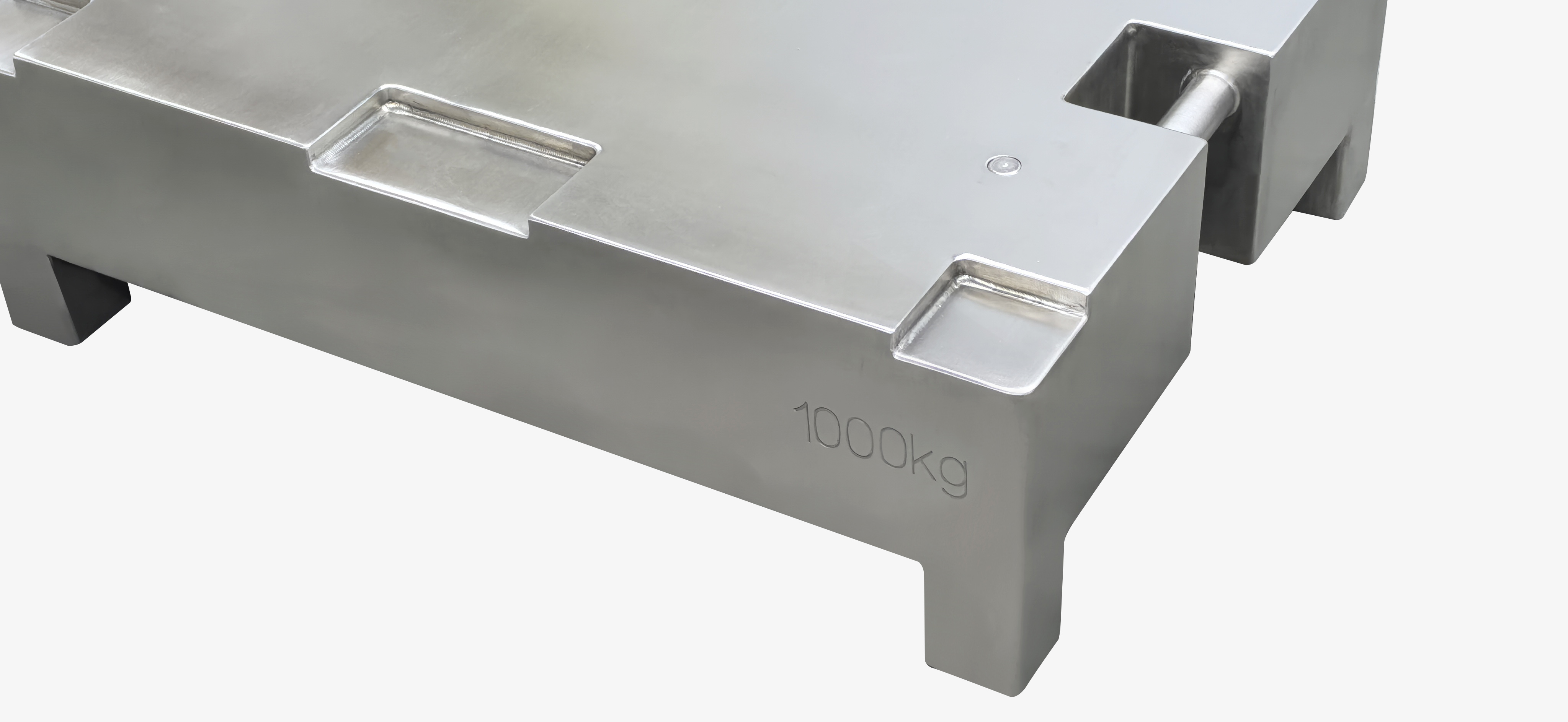 M1 1000kg Customized Shape Stainless Steel Clad Steel Weight