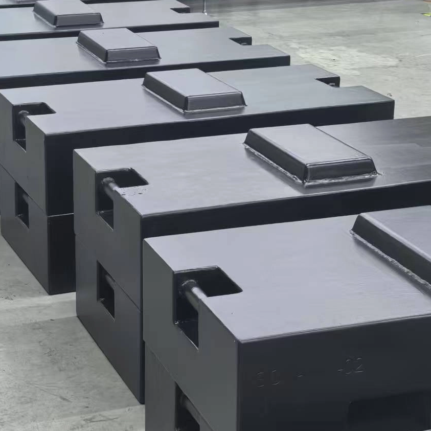 M1 1000kg Pure steel Weight With Stackpoint