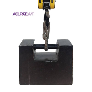 M1 500kg Rectangular Pure steel Weight 