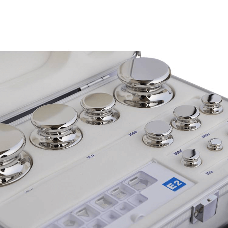 E2 1mg-500g Stainless Steel Weight Set
