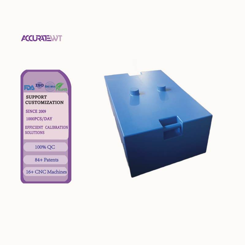 M12300kg Customized Shape Pure steel Blue Industrial Weight 